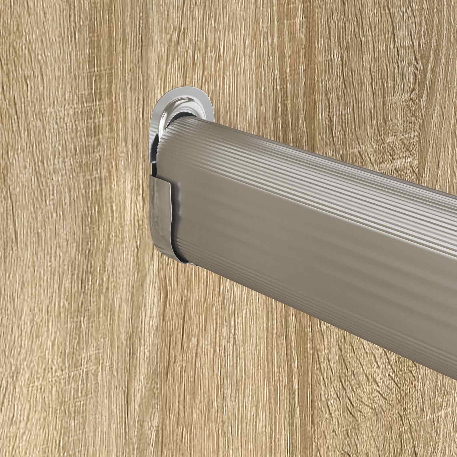 Soporte de barra de armario 12 pcs Zinc 40 x 18 x 10 mm Hierro