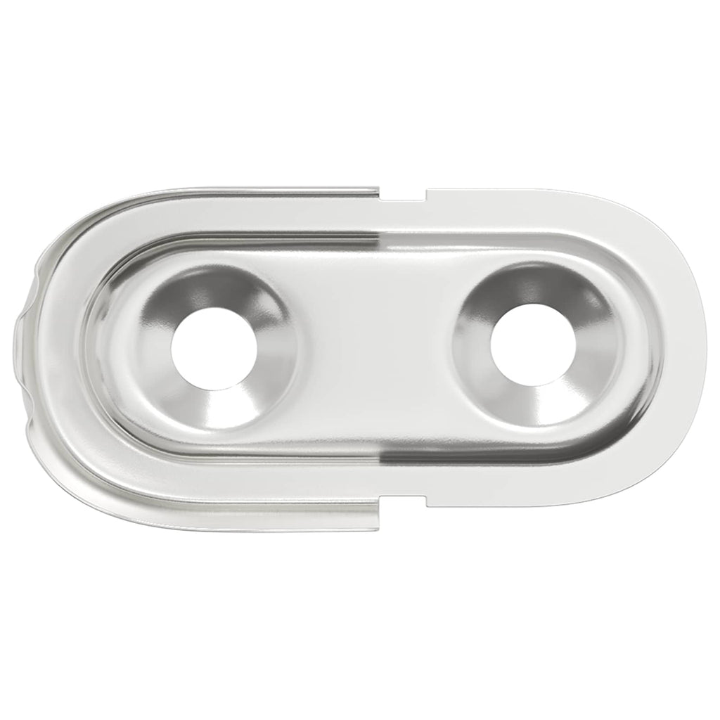 Soporte de barra de armario 12 pcs Zinc 40 x 18 x 10 mm Hierro