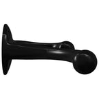 Ganchos para ropa 12 pcs Negro 102 x 29 x 47mm Aleación de Zinc