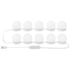 Luces Espejo 12 pcs 4.5 x 4.5 x 4.8 cm Plástico