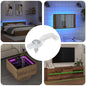 Clips para tira LED 12 unidades Transparente 23,8 x 7,3 x 4,3 mm