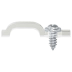 Clips de tira LED 12 pcs Transparente 23,8 x 7,3 x 4,3 mm