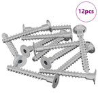 Tornillo 12 pcs Recubierto de zinc 5 x 40 mm Hierro
