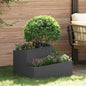 Floreira de Jardim 100 x 100 x 50 cm Aço laminado a frio