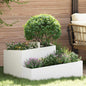 Floreira de Jardim 100 x 100 x 50 cm Aço laminado a frio