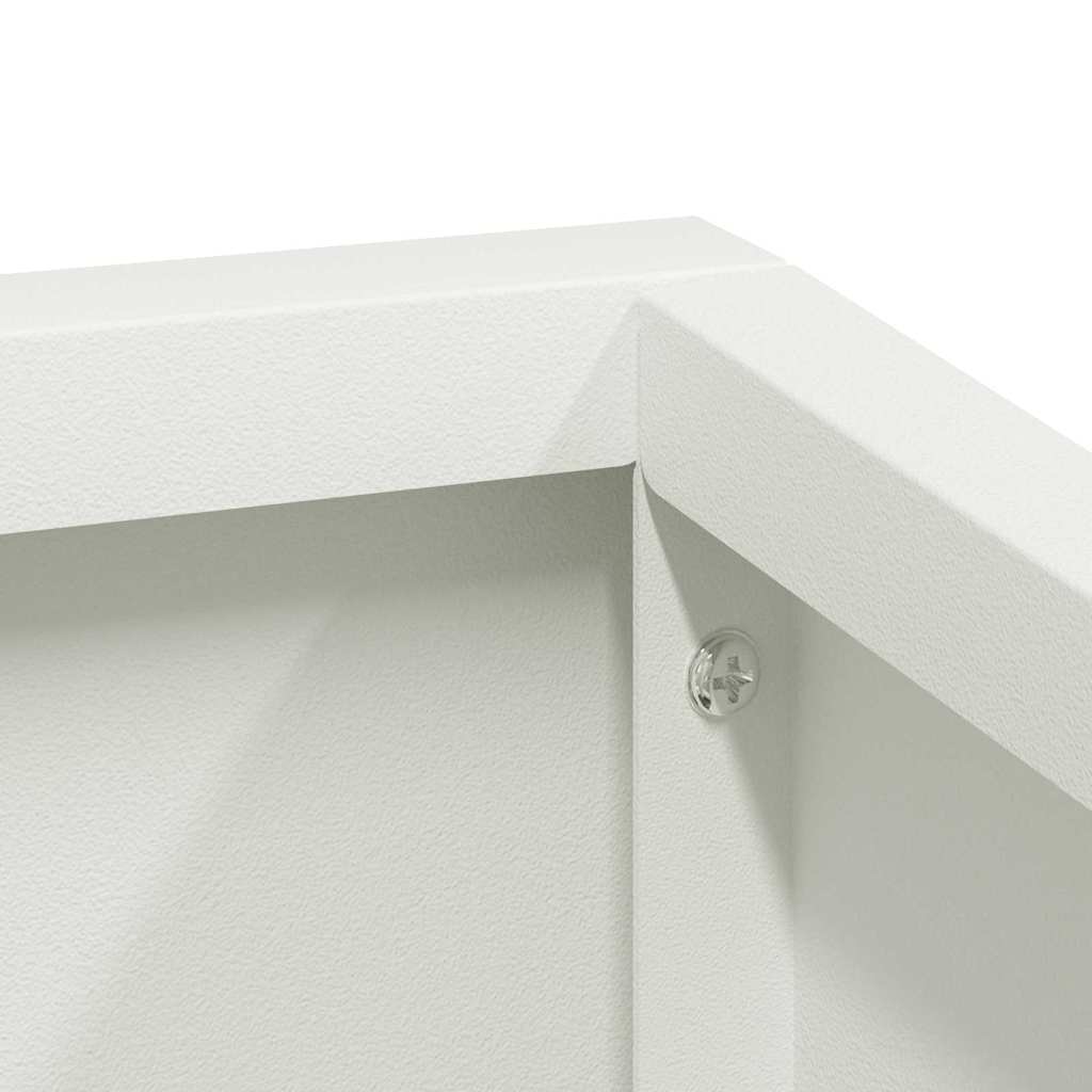 Macetero de Jardín 100 x 100 x 50 cm Acero laminado en frío
