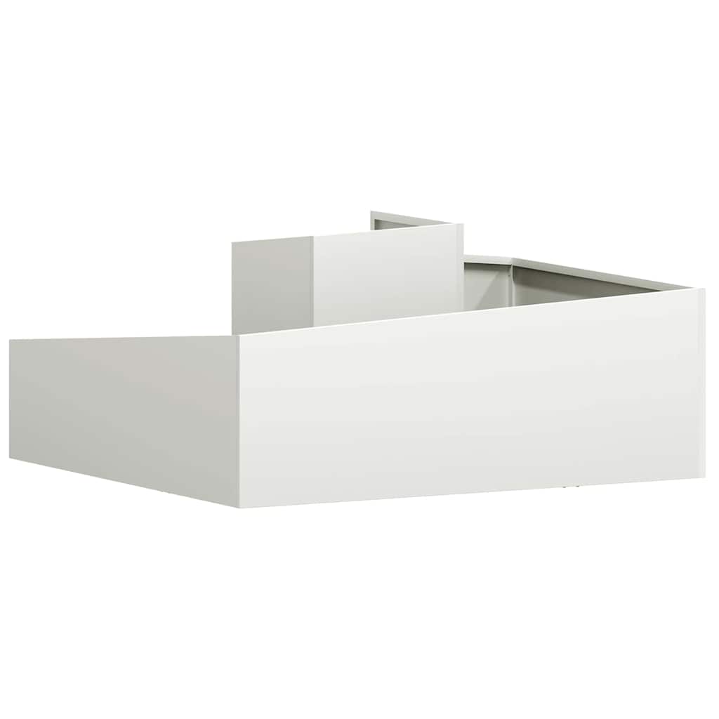 Macetero de Jardín 100 x 100 x 50 cm Acero laminado en frío