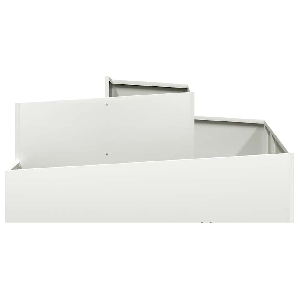 Macetero de Jardín 100 x 100 x 50 cm Acero laminado en frío