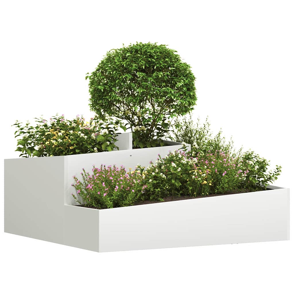 Macetero de Jardín 100 x 100 x 50 cm Acero laminado en frío