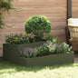 Floreira de Jardim 100 x 100 x 50 cm Aço laminado a frio