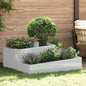 Floreira de Jardim 100 x 100 x 50 cm Aço laminado a frio