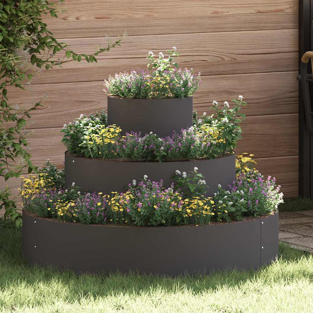 Maceta para Jardín 120 x 120 x 20 cm Acero laminado en frío