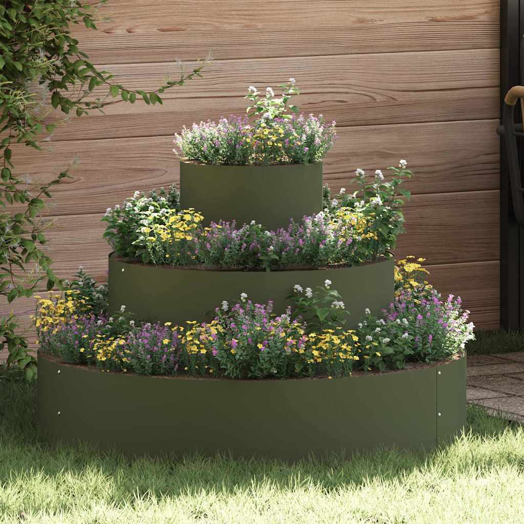 Maceta para Jardín 120 x 120 x 20 cm Acero laminado en frío