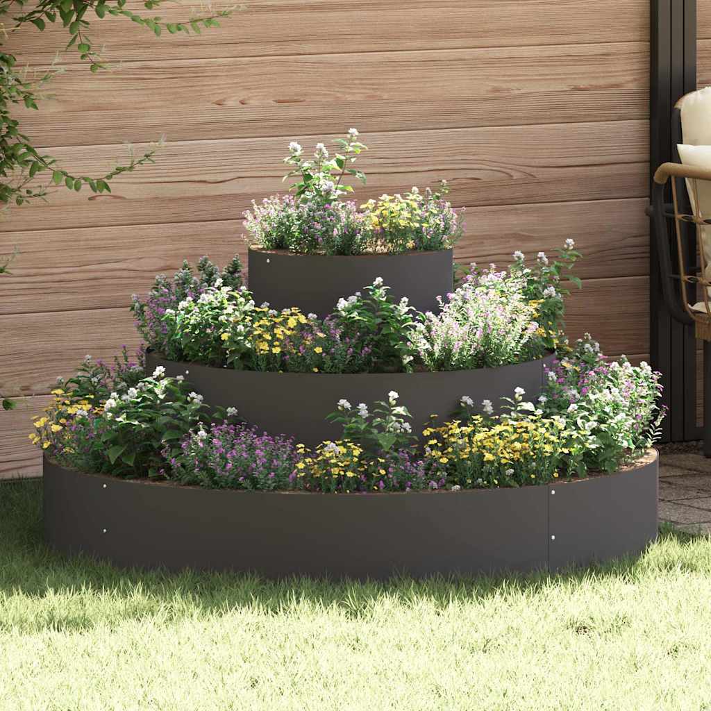 Maceta para Jardín 120 x 120 x 20 cm Acero laminado en frío