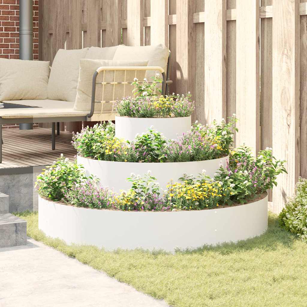 Maceta para Jardín 120 x 120 x 20 cm Acero laminado en frío
