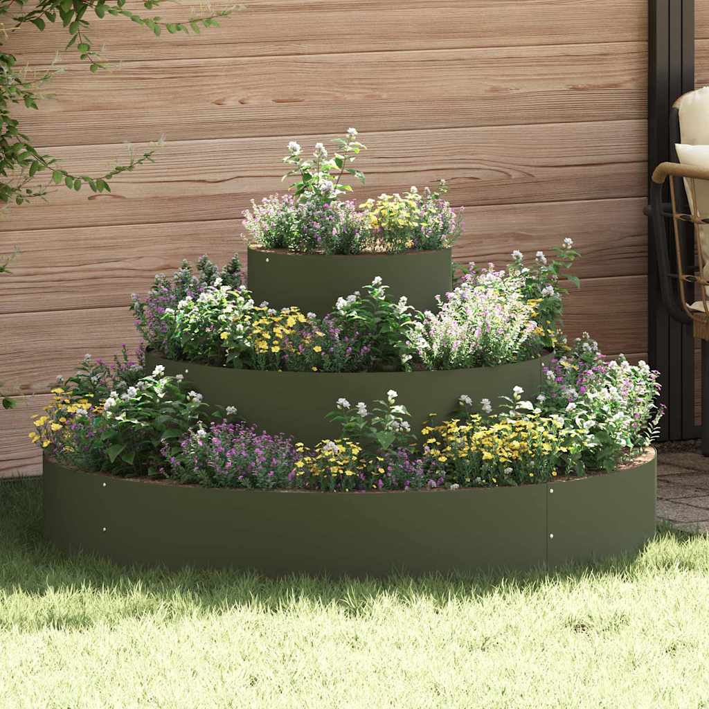 Maceta para Jardín 120 x 120 x 20 cm Acero laminado en frío