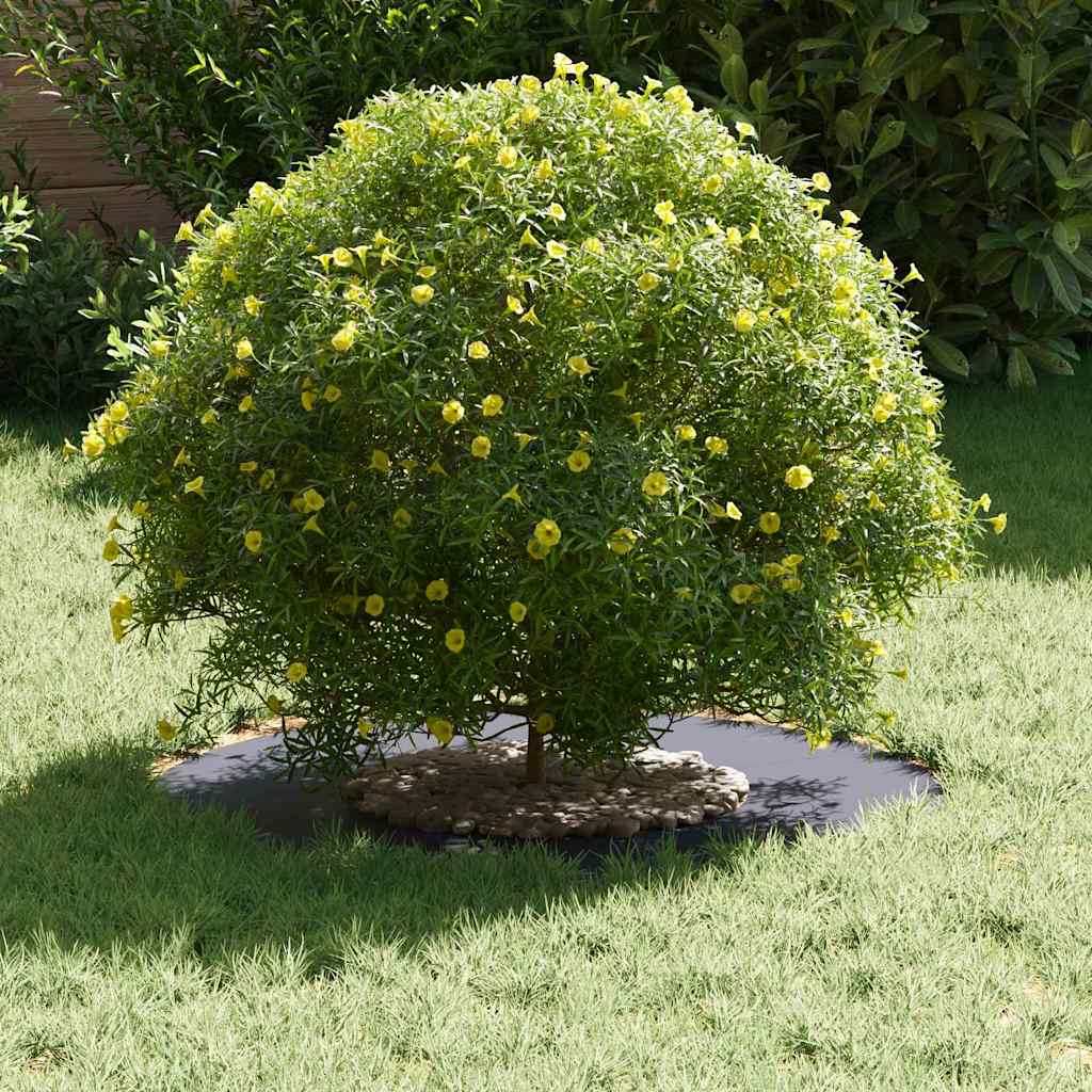 adecuado para Anillo de Árbol Plano Antracita Ø30 / 60 cm Acero