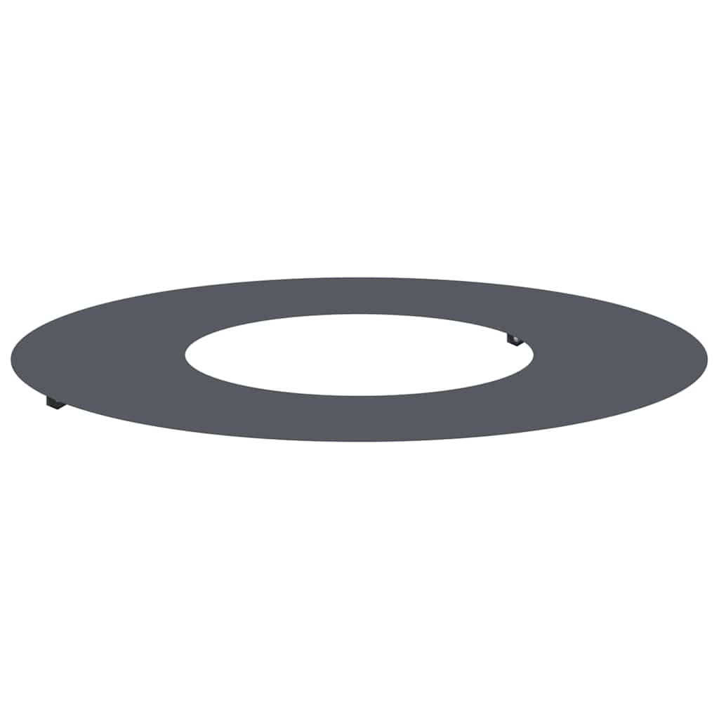 adecuado para Anillo de Árbol Plano Antracita Ø30 / 60 cm Acero