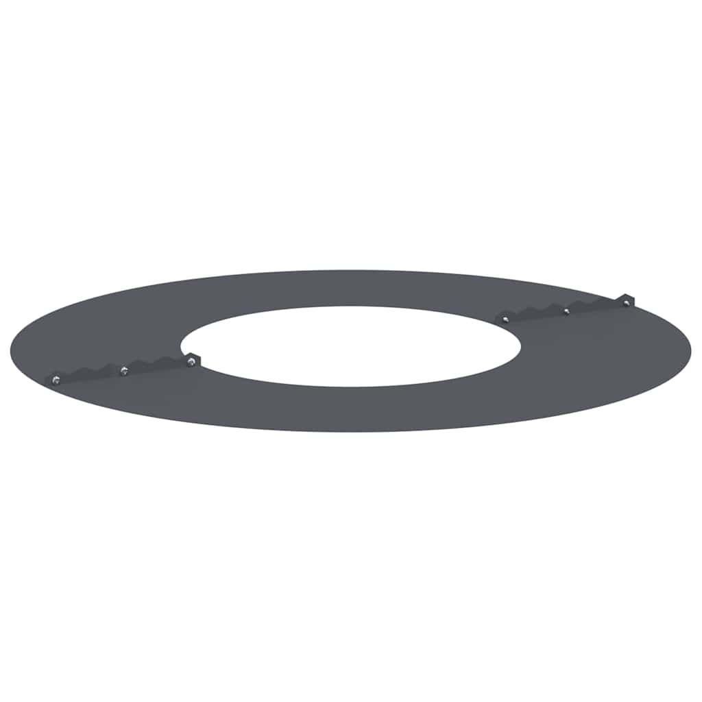 adecuado para Anillo de Árbol Plano Antracita Ø30 / 60 cm Acero