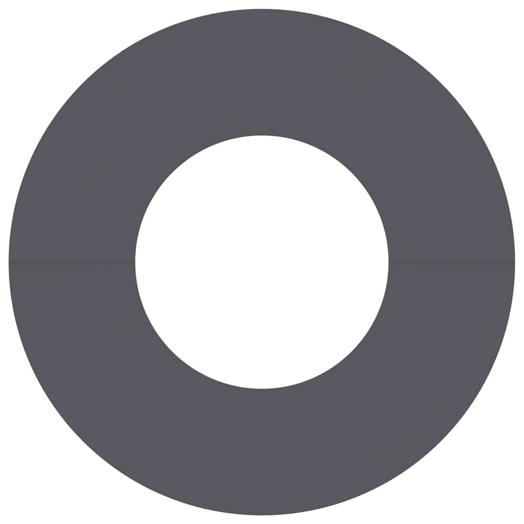 adecuado para Anillo de Árbol Plano Antracita Ø30 / 60 cm Acero