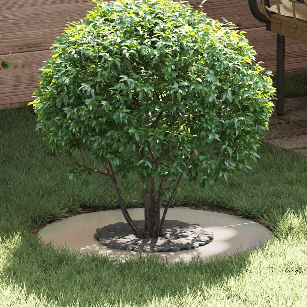 adecuado para Anillo de Árbol Plano Antracita Ø30 / 60 cm Acero