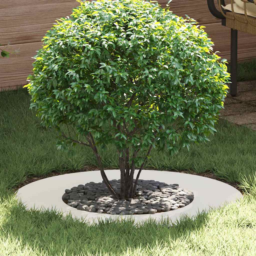 adecuado para Anillo de Árbol Plano Antracita Ø30 / 60 cm Acero