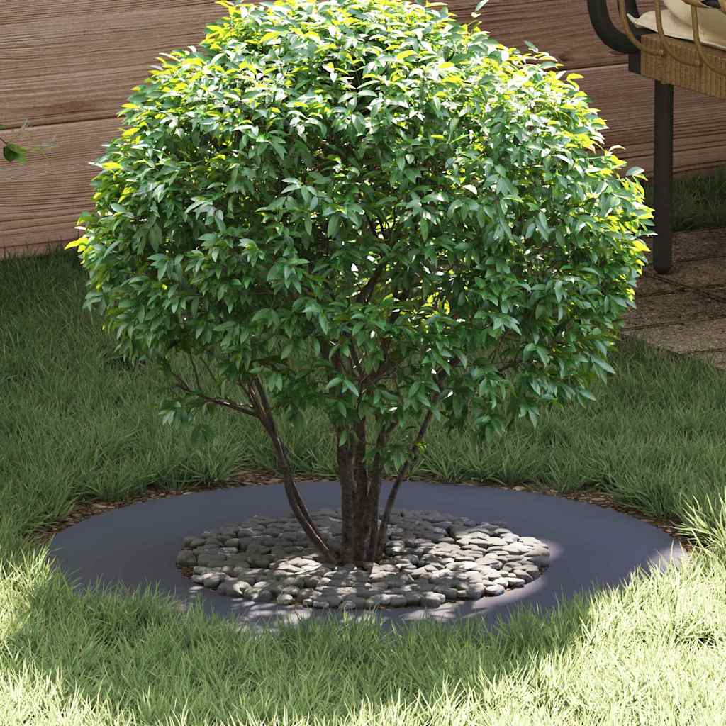 adecuado para Anillo de Árbol Plano Antracita Ø30 / 60 cm Acero