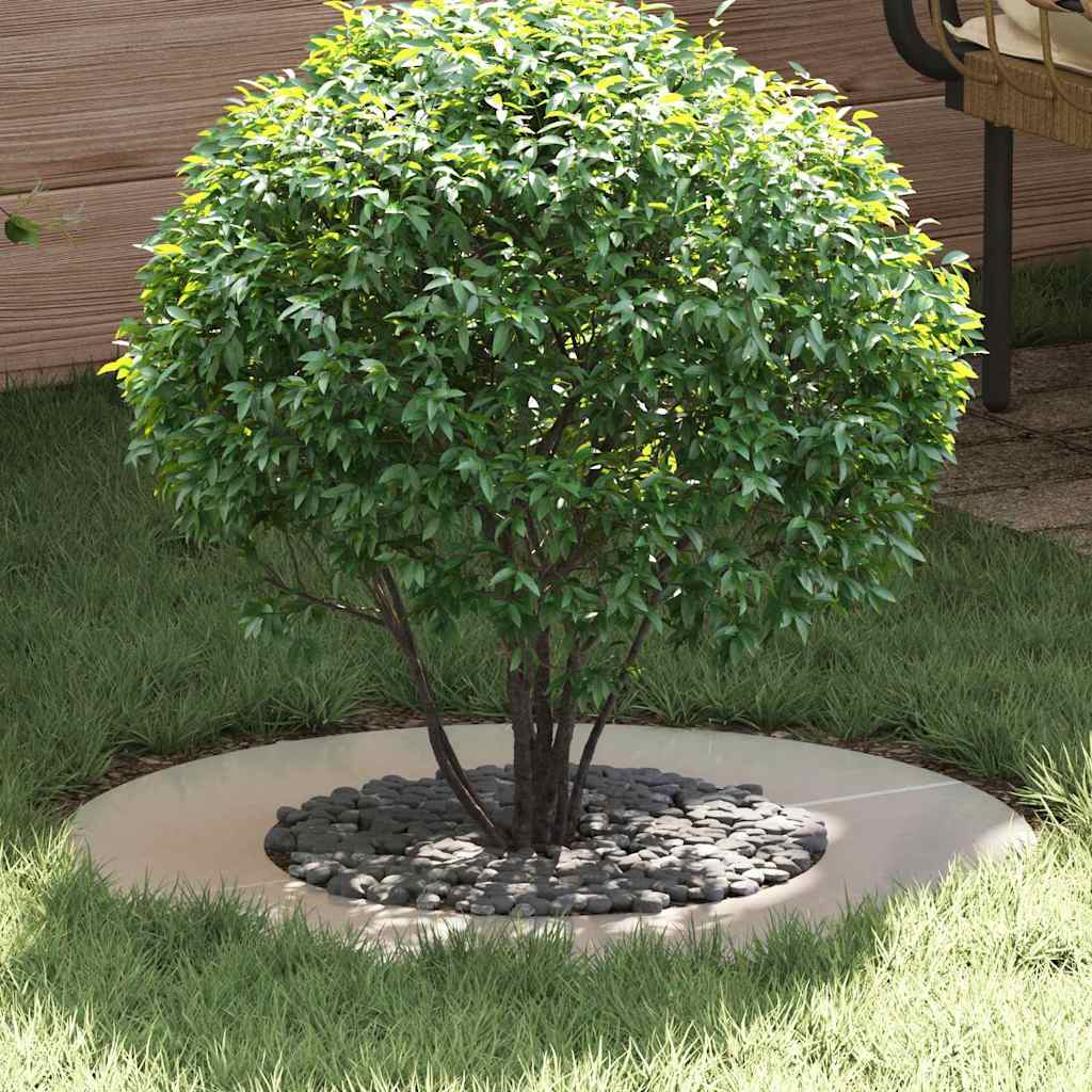 adecuado para Anillo de Árbol Plano Antracita Ø30 / 60 cm Acero