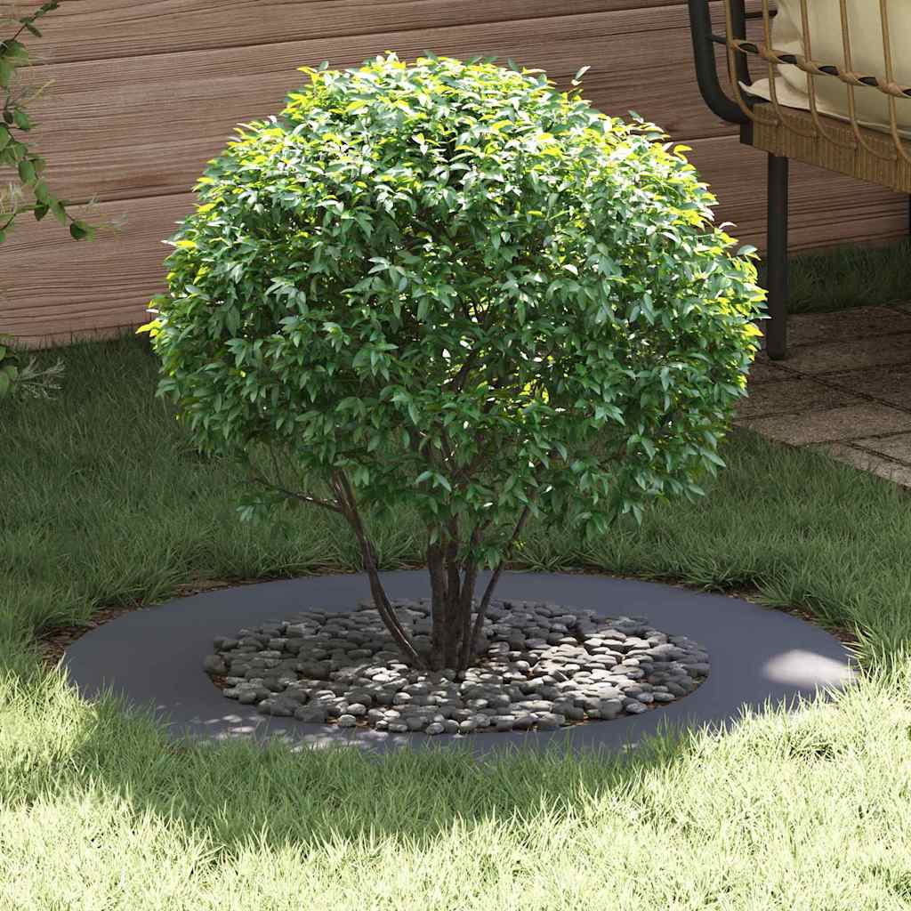 adecuado para Anillo de Árbol Plano Antracita Ø30 / 60 cm Acero