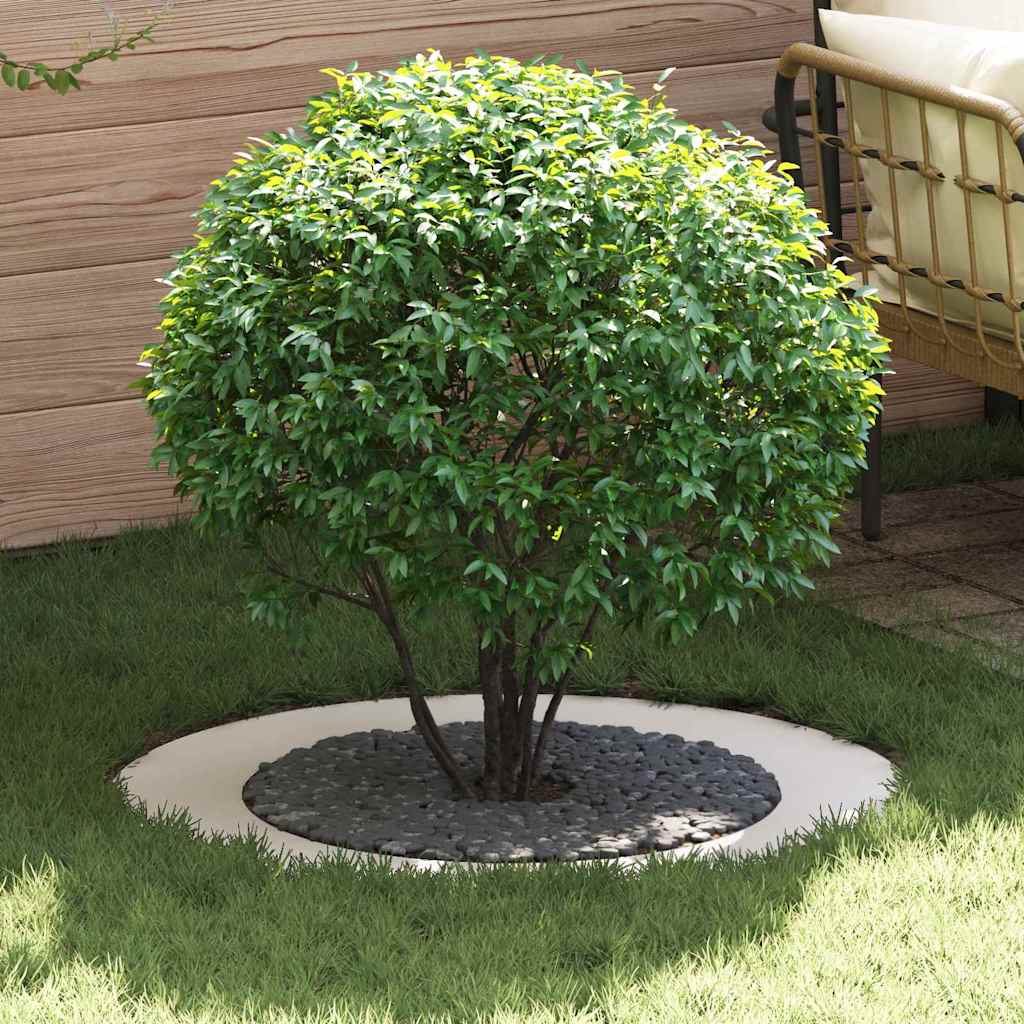 adecuado para Anillo de Árbol Plano Antracita Ø30 / 60 cm Acero