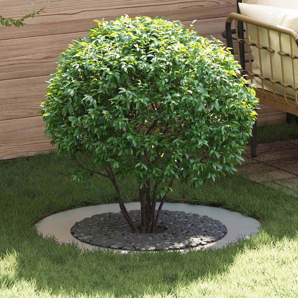 adecuado para Anillo de Árbol Plano Antracita Ø30 / 60 cm Acero