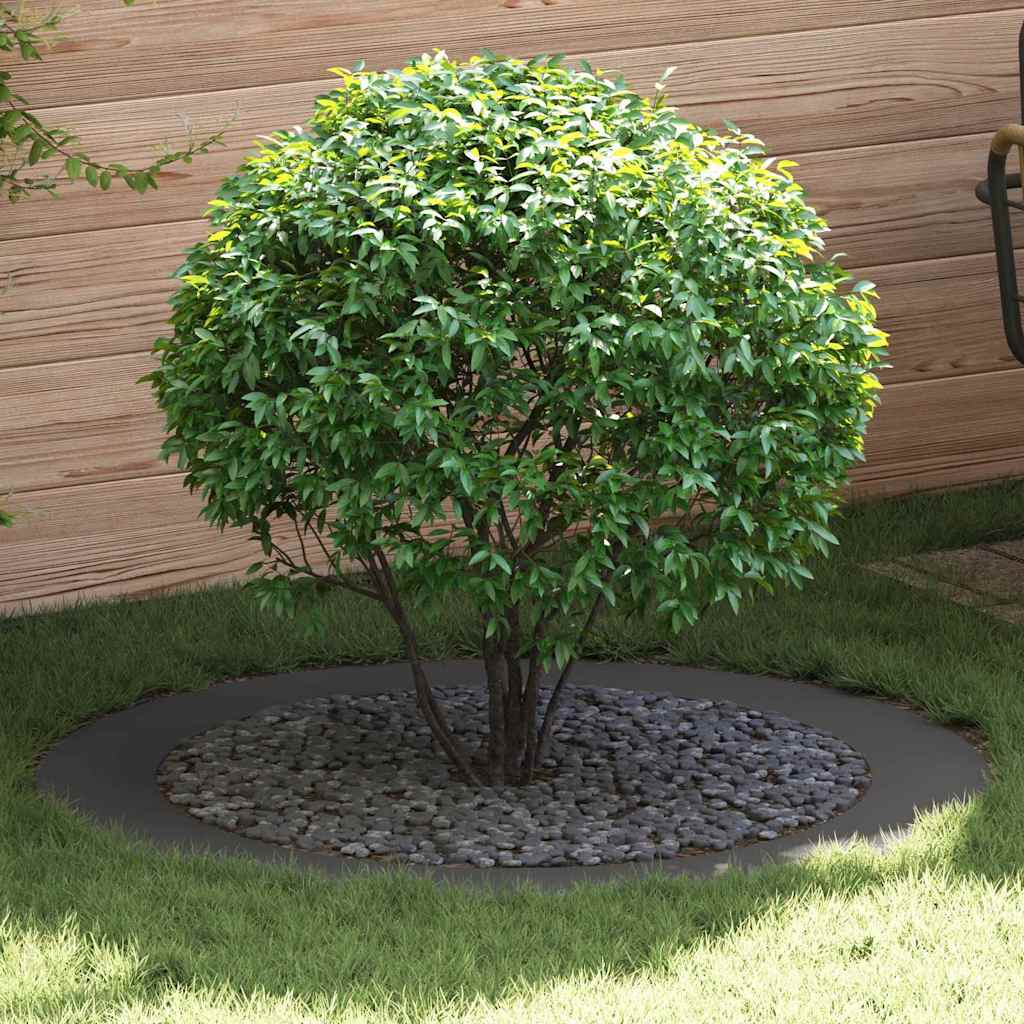 adecuado para Anillo de Árbol Plano Antracita Ø30 / 60 cm Acero