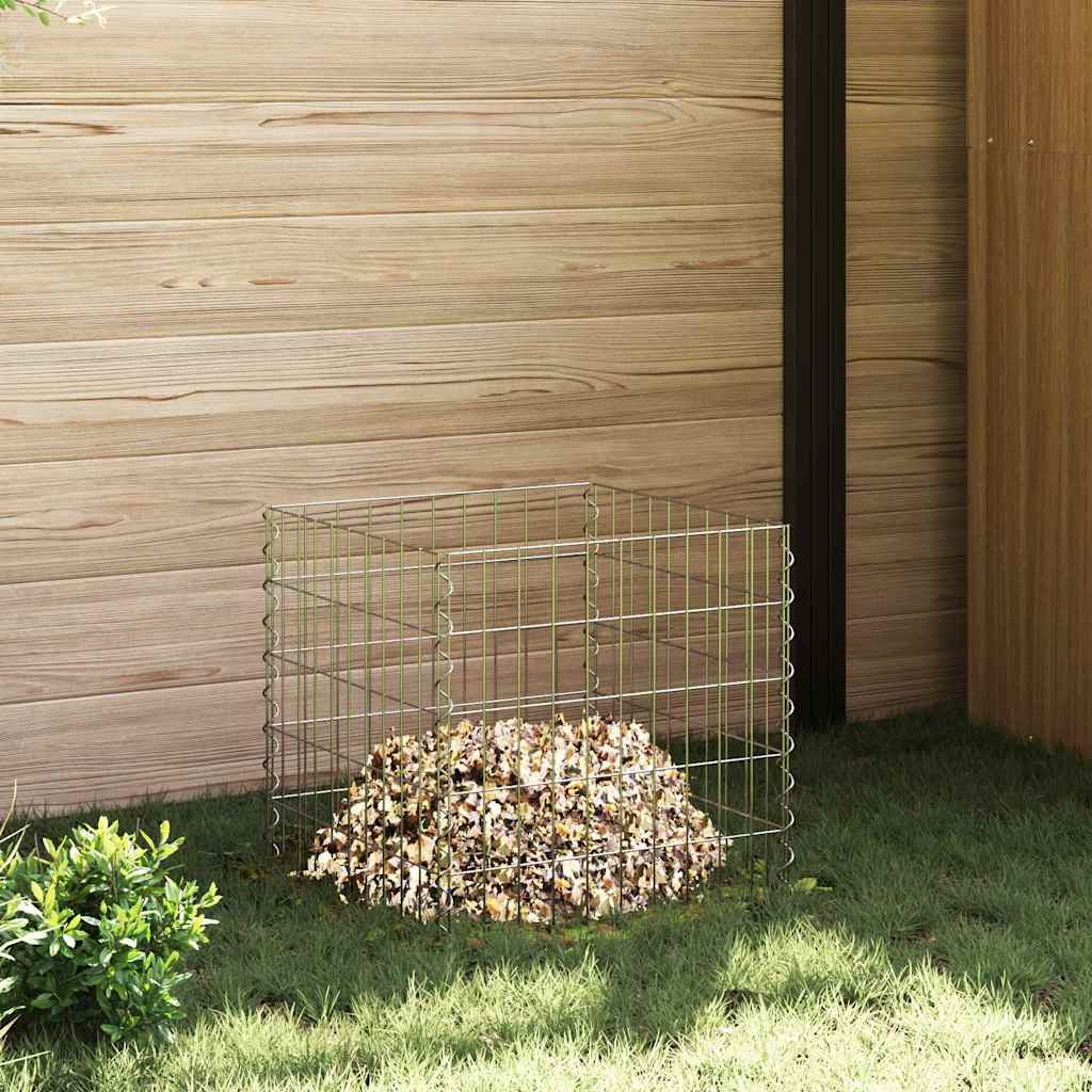 Compostador Cuadrado 100 x 100 x 100 cm Hierro
