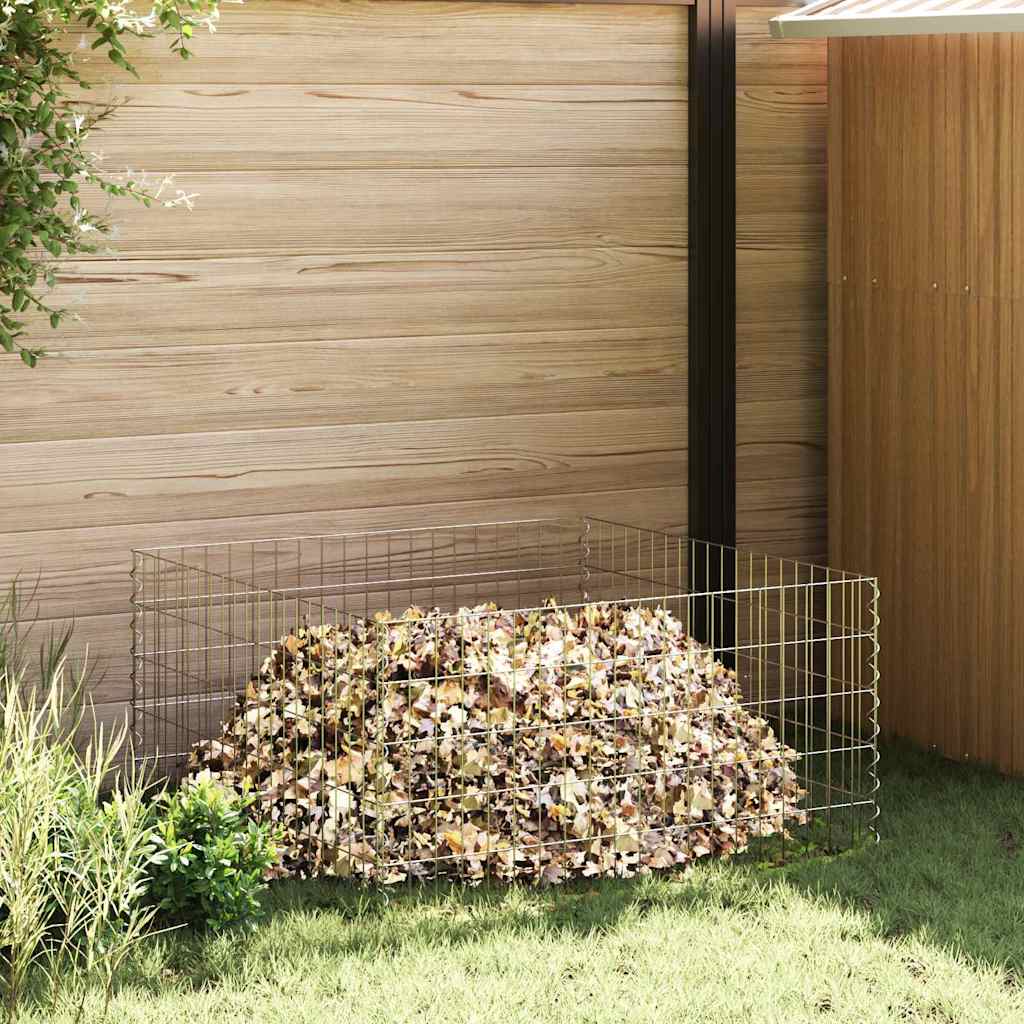 Compostador Cuadrado 100 x 100 x 100 cm Hierro