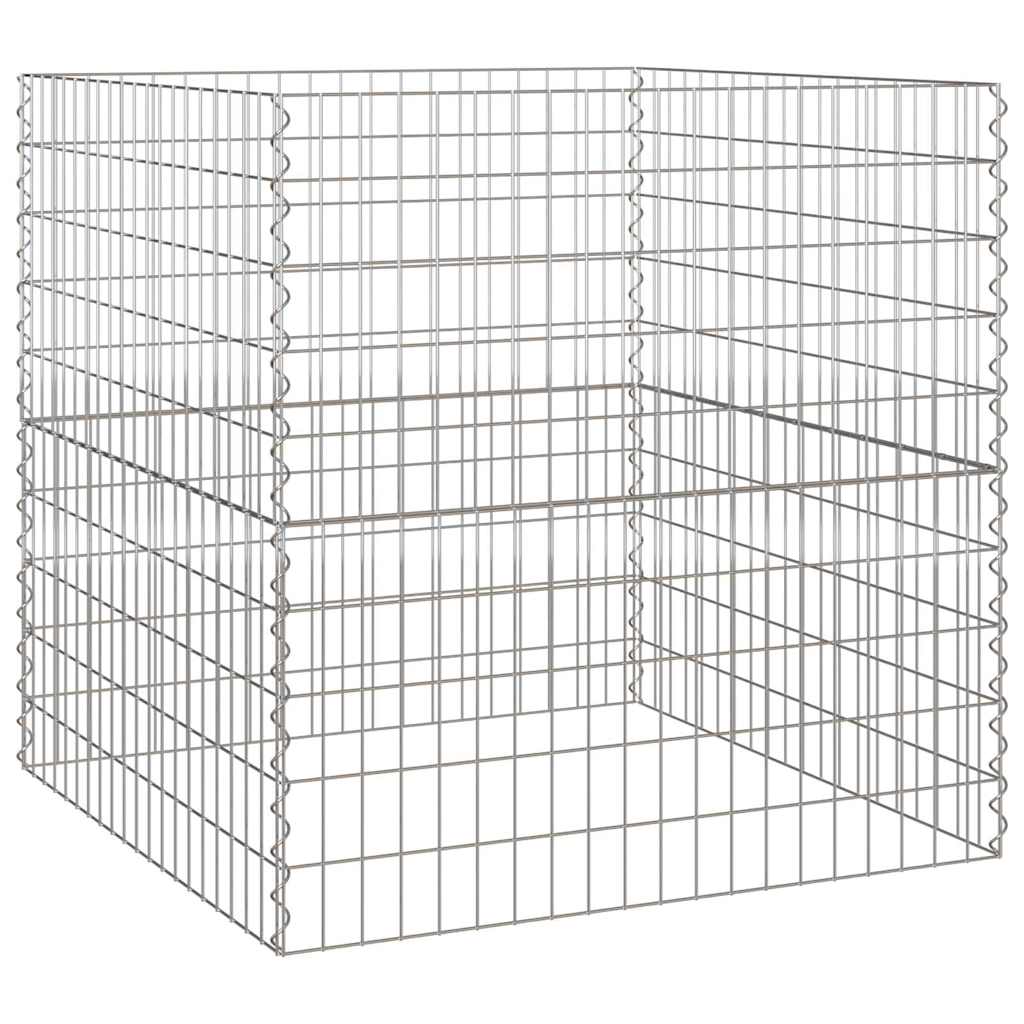 Compostador Cuadrado 100 x 100 x 100 cm Hierro