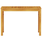Conjunto de Comedor de Jardín 3 pcs Marrón