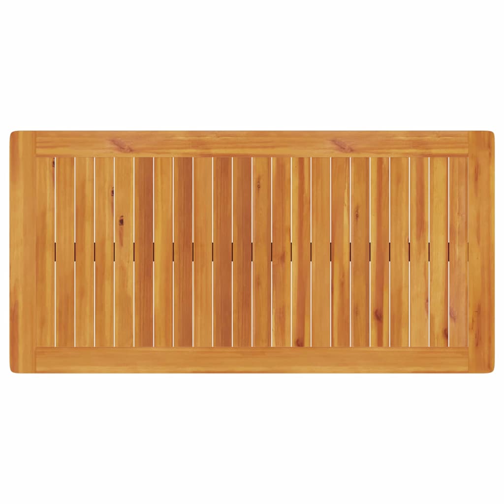 Conjunto de Comedor de Jardín 3 pcs Marrón