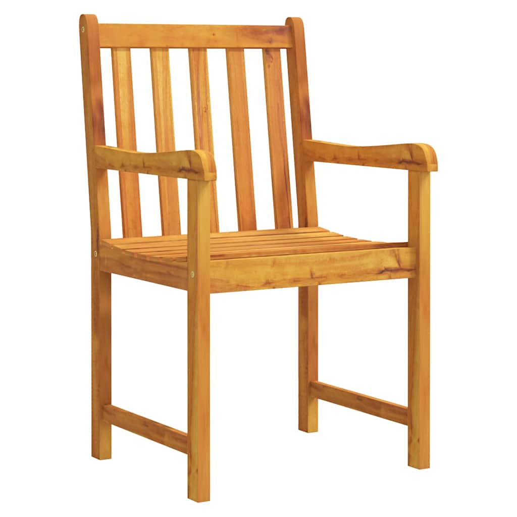Conjunto de Comedor de Jardín 3 pcs Marrón