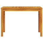 Conjunto de Comedor de Jardín 3 pcs Marrón