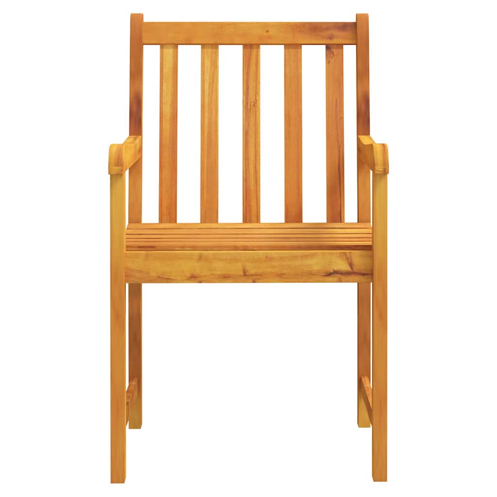 Conjunto de Comedor de Jardín 3 pcs Marrón