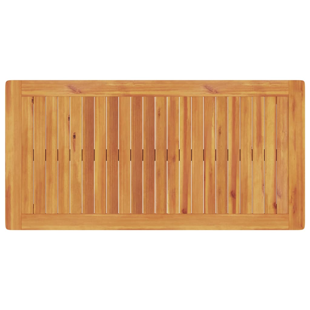 Conjunto de Comedor de Jardín 3 pcs Marrón