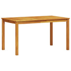 Conjunto de Comedor de Jardín 5 pcs Marrón