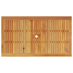 Conjunto de Comedor de Jardín 5 pcs Marrón