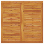 Conjunto de Comedor de Jardín 3 pcs Marrón