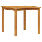 Conjunto de Comedor de Jardín 3 pcs Marrón