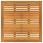 Conjunto de Comedor de Jardín 3 pcs Marrón