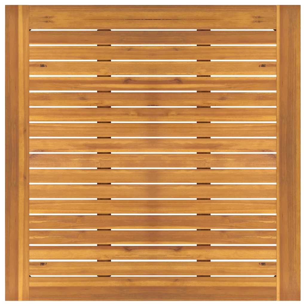 Conjunto de Comedor de Jardín 3 pcs Marrón