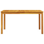 Conjunto de Comedor de Jardín 5 pcs Marrón
