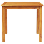 Conjunto de Comedor de Jardín 3 pcs Marrón