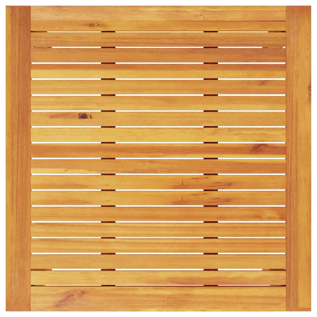 Conjunto de Comedor de Jardín 3 pcs Marrón
